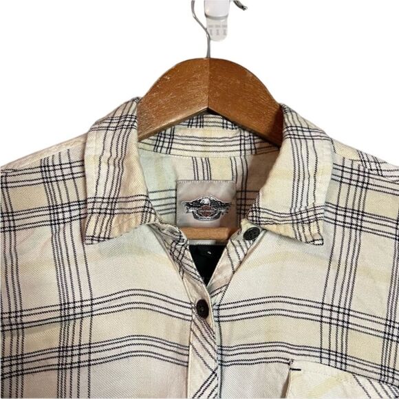 3 for $30! Harley Davidson button down shirt - Picture 2 of 14